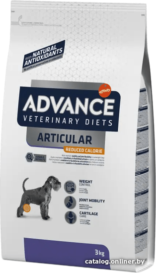 

Сухой корм для собак Advance Veterinary Diets Articular Reduced Calories 3 кг