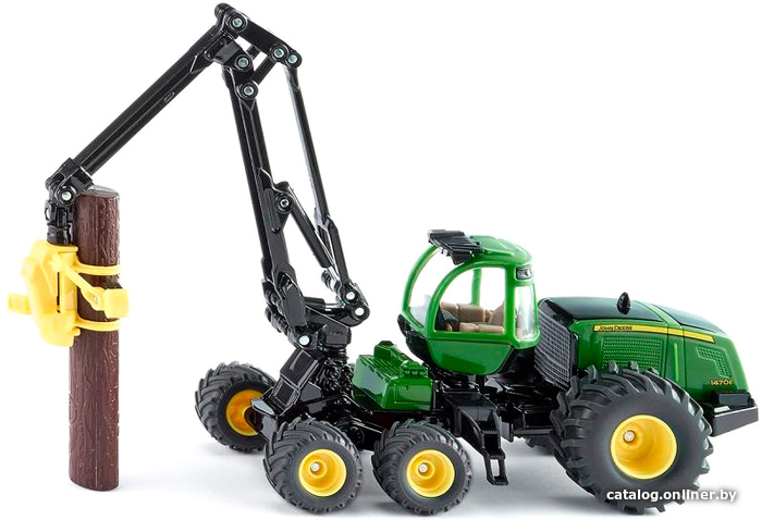 

Трактор Siku John Deere с захватом для бревен 1994