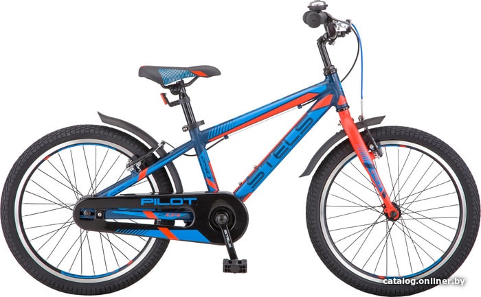 

Детский велосипед Stels Pilot 250 Gent 20 V010 (синий/красный, 2019)