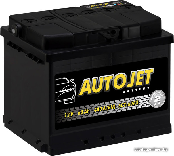 

Автомобильный аккумулятор Autojet 60 R (60 А/ч)