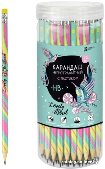 

Простой карандаш Феникс+ Птичка 57475 (1 шт)