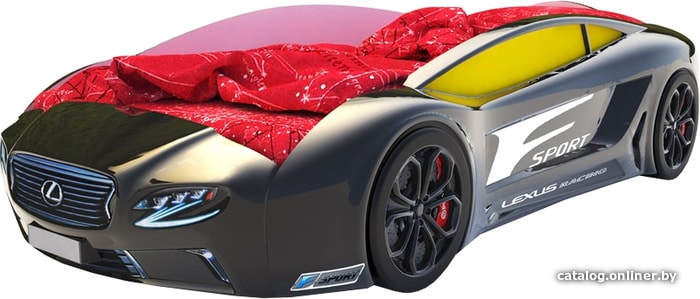 

Кровать-машина КарлСон Roadster Лексус 162x80 (черный)