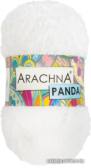 

Пряжа для вязания Arachna Panda 100 г 75 м №53 (белый)