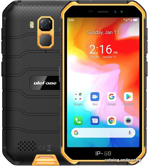 

Смартфон Ulefone Armor X7 (оранжевый)