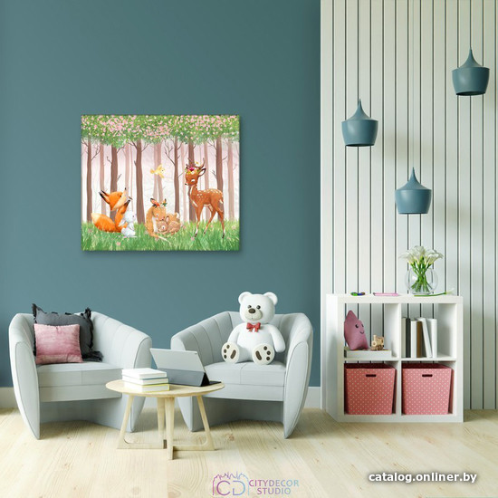 

Модульная картина Citydecor Magic Forest 2.105 60x70 см