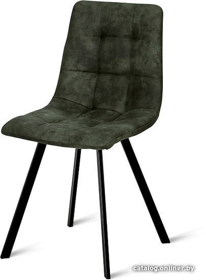 

Стул Aero B222 Dark Green SD BK (замша, темно-зеленый)