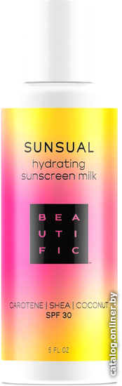 

Молочко солнцезащитное Beautific Sunsual с SPF 30 150 мл