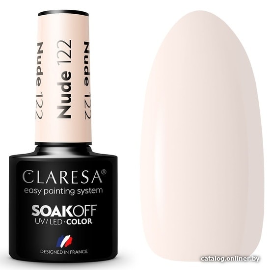 

Гель-лак Claresa Hybrid Nude 122 5 мл