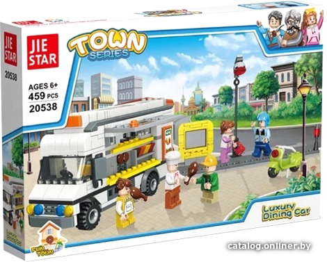 

Конструктор JIE-STAR Town 20538 Уличное кафе