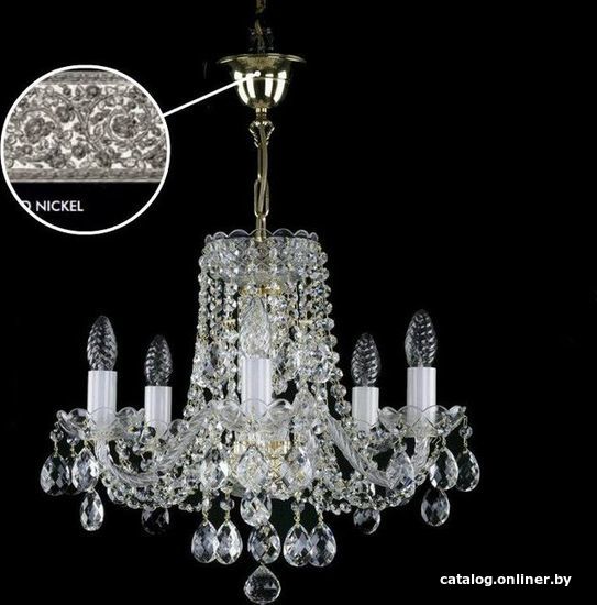 

Подвесная люстра ArtGlass Francesca V. Nickel Sp