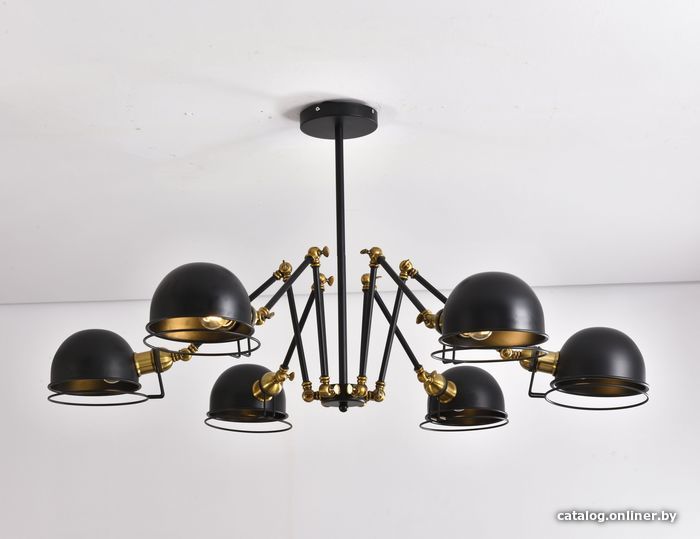 

Подвесная люстра Lumina Deco Valmonti LDP D015-6 BK