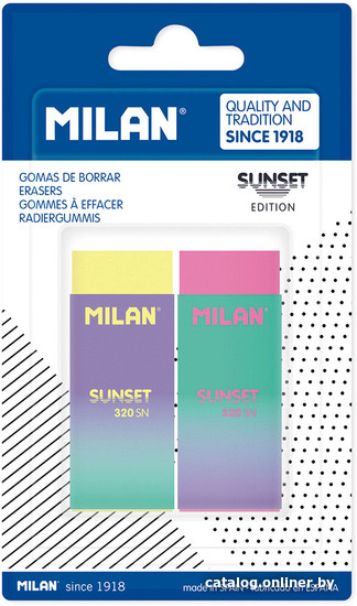 

Набор ластиков Milan BPM10452