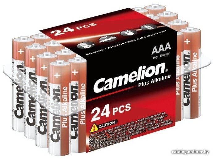 

Батарейка Camelion AAA 24 шт. [LR03-BP24]
