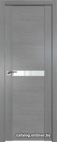 

Межкомнатная дверь ProfilDoors 2.01XN 70x190 (грувд серый, стекло Lacobel Белый лак)