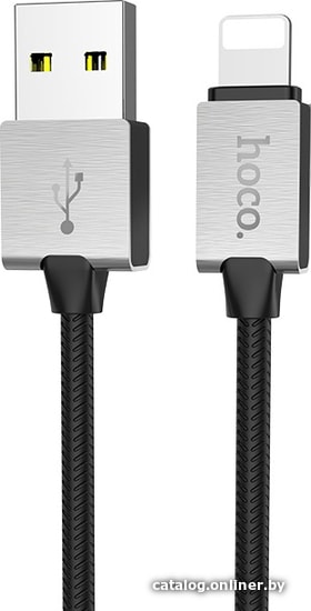 

Кабель Hoco U49 Superior speed USB Type-A - Lightning (1.2 м, черный)