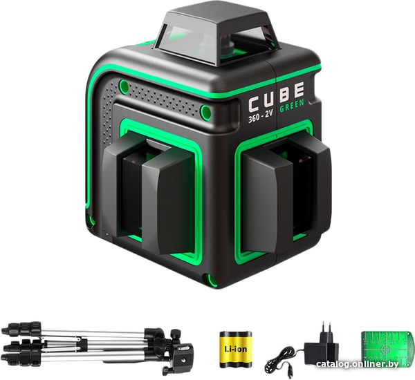 

Лазерный нивелир ADA Instruments Cube 360-2V Green Professional Edition А00571