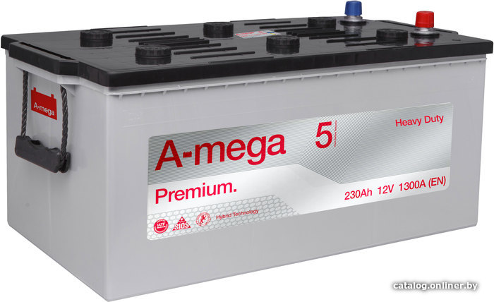 

Автомобильный аккумулятор A-mega Premium HD 230(3) евро (230 А·ч)