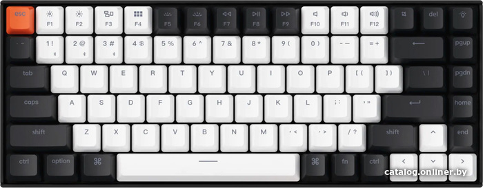 

Клавиатура Keychron K2 Wireless V2 Hot-Swappable RGB (Gateron Brown)