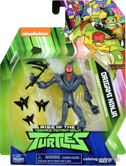 

Экшен-фигурка Черепашки-Ниндзя Rise of the Teenage Mutant Ninja Солдат Оригами Фут 80808