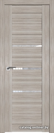 

Межкомнатная дверь ProfilDoors 18X 60x200 (капучино мелинга, стекло дождь белый)