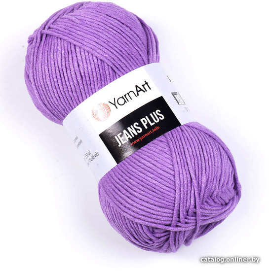 

Пряжа для вязания Yarnart Jeans Plus 55% хлопок/45% полиакрил 72 100 г (160 м, фиолетовый)