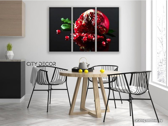 

Модульная картина Citydecor Еда/Напитки 7.58 75x117 см