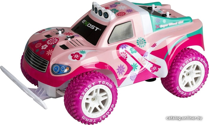 

Автомодель Exost Amazone Super Wheel Truck Girl (розовый)