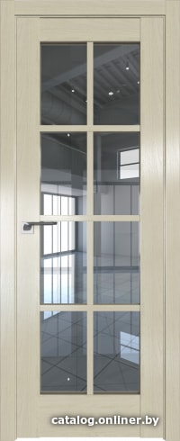 

Межкомнатная дверь ProfilDoors 101X 90x200 (эш вайт, стекло прозрачное)