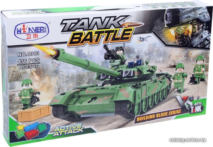 

Конструктор Winner Tank Battle 1313