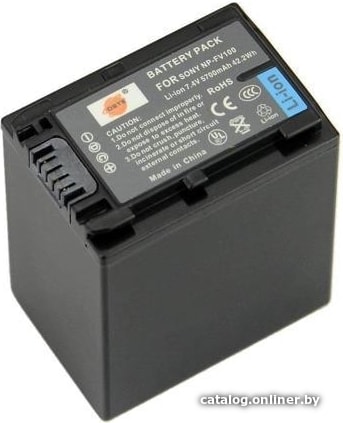 

Аккумулятор DSTE аналог Sony NP-FV100