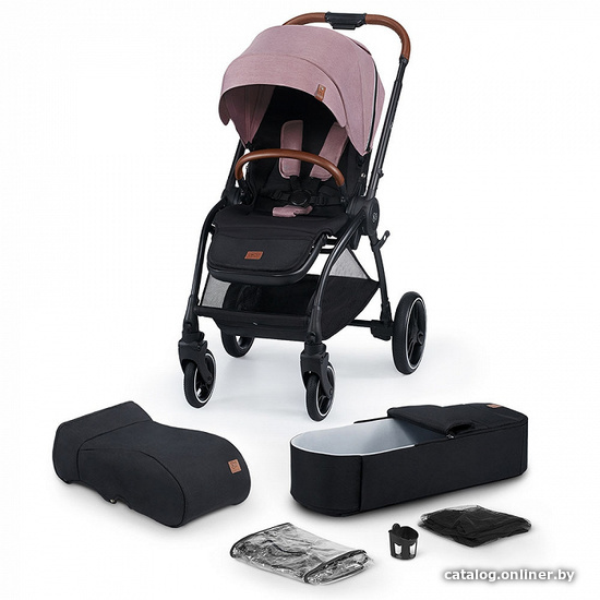 

Универсальная коляска KinderKraft Evolution Cocoon (2 в 1, pink)