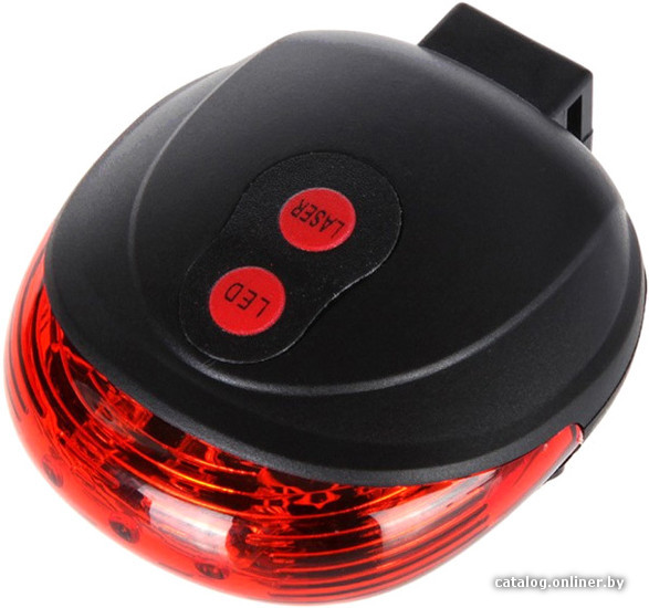 

Велосипедный фонарь Sapphire H-116 Black/Red