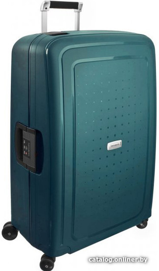 

Чемодан-спиннер Samsonite S'Cure DLX Metallic Green 75 см (4 колеса)