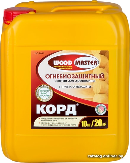 

Антипирен Woodmaster Корд (10 кг)