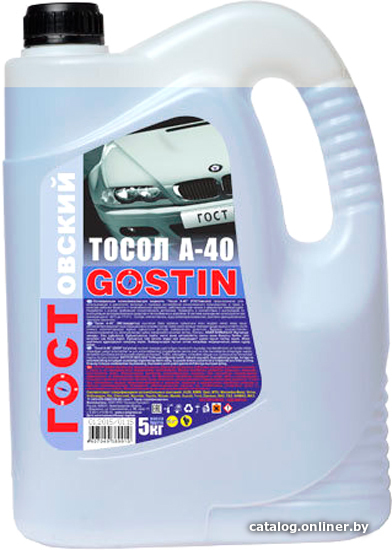 

Тосол Gostin A-40 978557 (5кг/4.3л)