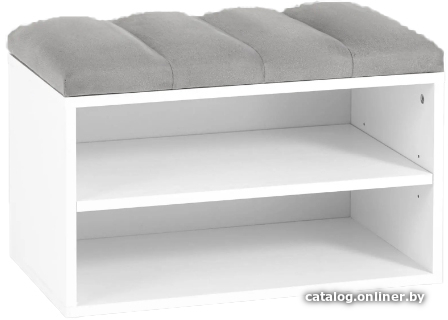 

Тумба для обуви Stool Group Хольст vt-holst-904 (белый/велюр серый)