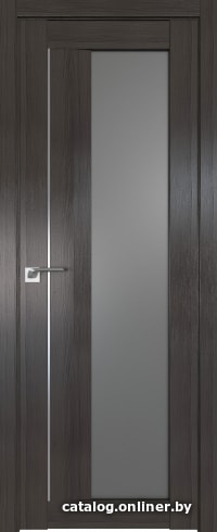 

Межкомнатная дверь ProfilDoors Модерн 47X 60x200 (грей мелинга/стекло графит)