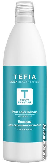

Tefia Шампунь Treats by Nature с маслом кокоса SLS и SLES 1 л