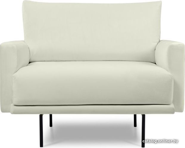 

Интерьерное кресло Divan Мисл (barhat white)