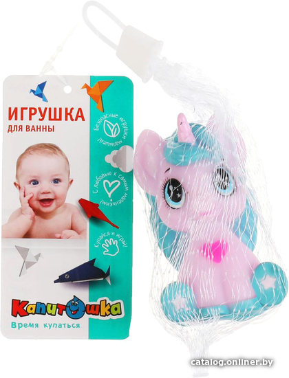 

Игрушка для ванной Капитошка Единорожка YF-06-2021