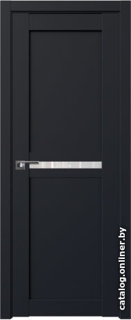 

Межкомнатная дверь ProfilDoors 2.43U 60x200 (черный матовый/стекло белый триплекс)