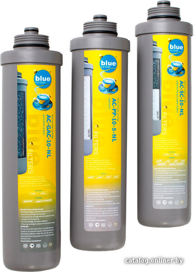 

Комплект картриджей Bluefilters NewLine (3 картриджа)