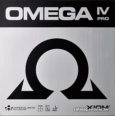 

Накладка на ракетку Xiom Omega IV Pro max RUO4PRORMX (красный)
