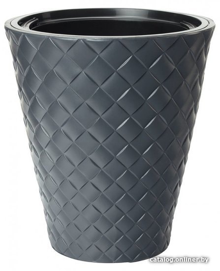 

Кашпо Form-Plastic с вкладышем Маката 2800 (антрацит)