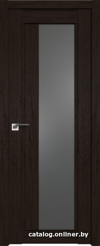 

Межкомнатная дверь ProfilDoors 2.72XN 80x200 (дарк браун/стекло графит)