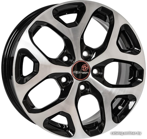

Литые диски Remain R174 16x6.5" 5x114.3мм DIA 66.1мм ET 50мм Алмаз черный