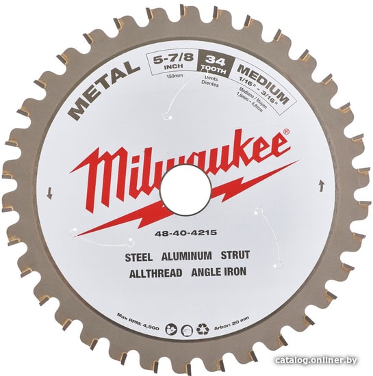 

Пильный диск Milwaukee 48404215