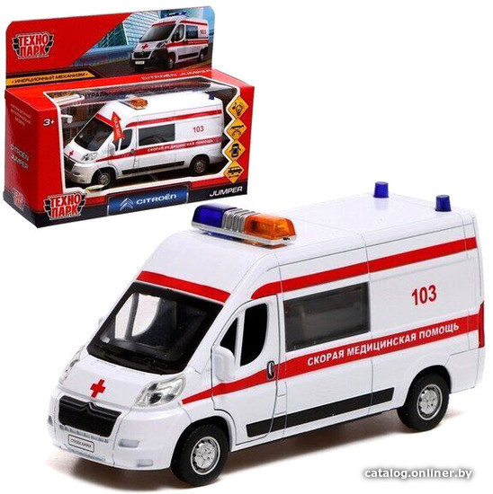 

Скорая помощь Технопарк Fiat Ducato Скорая DUCATO-14SLAMB-STRWH