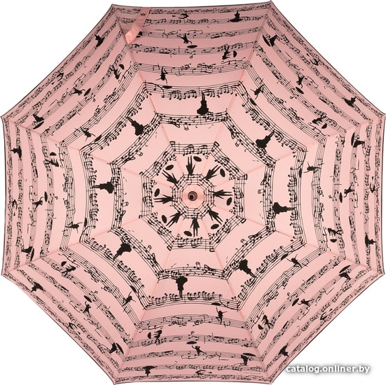 

Зонт-трость Guy De Jean 1214-LA Eiffel Melodie Pink