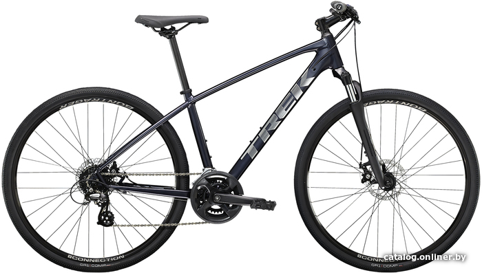 

Велосипед Trek Dual Sport 1 XL 2022 (темно-синий)